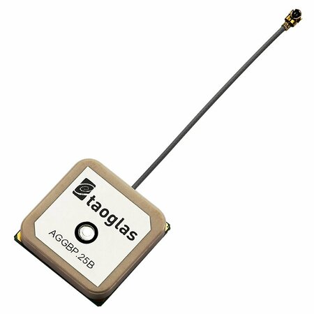 TAOGLAS Antennas Aggbp.25B Gps/Glonass/Galileo/Beidou 2 Stage Active Patch 25.1*25.1*7.9Mm, 60Mm 1.13 AGGBP.25B.07.0060A